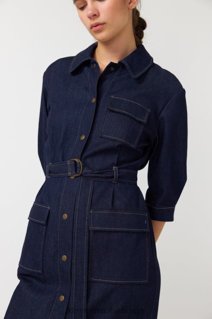 Kate Sylvester kvinner denim kjole BP6F129 klær indigo