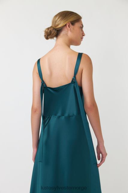 Kate Sylvester kvinner faye slip kjole BP6F118 klær smaragd