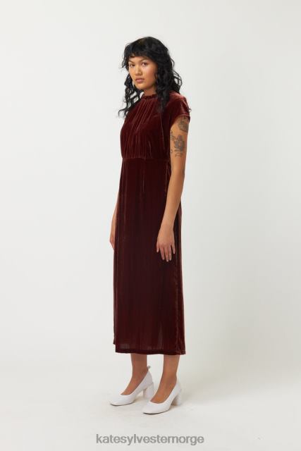 Kate Sylvester kvinner heda kjole BP6F38 klær espresso