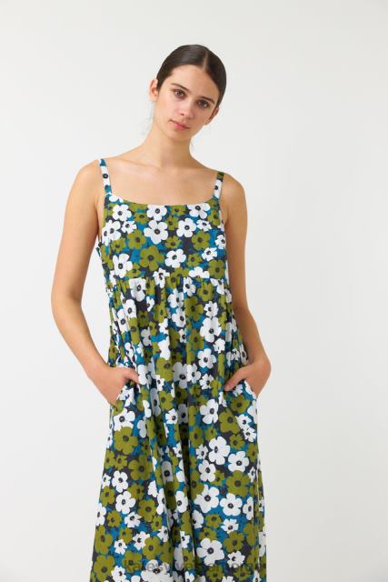 Kate Sylvester kvinner pop sundress BP6F135 klær elfenben oliven
