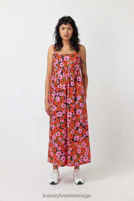 Kate Sylvester kvinner pop sundress BP6F151 klær rosa oransje