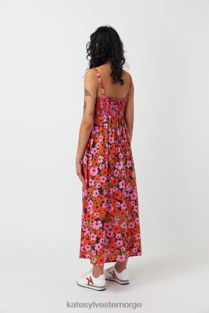 Kate Sylvester kvinner pop sundress BP6F151 klær rosa oransje