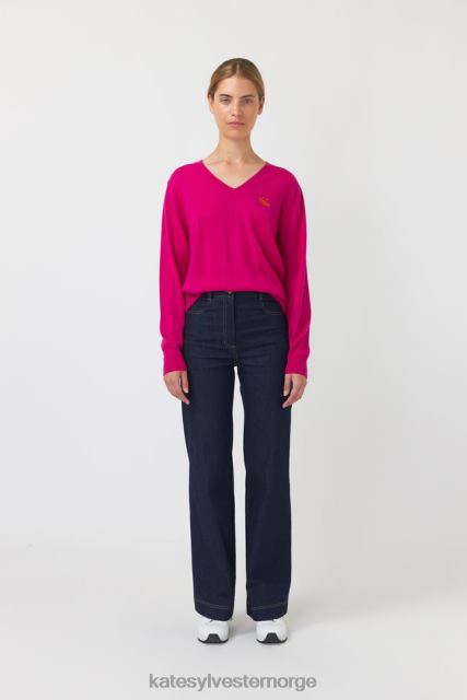 Kate Sylvester kvinner oscar jumper BP6F287 klær fuchsia