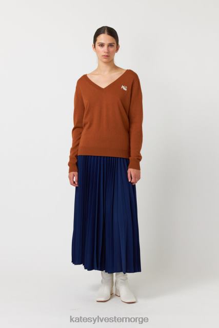 Kate Sylvester kvinner oscar jumper BP6F288 klær tobakk