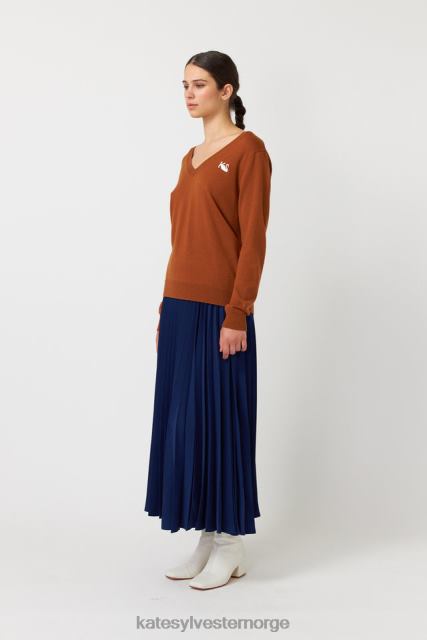 Kate Sylvester kvinner oscar jumper BP6F288 klær tobakk