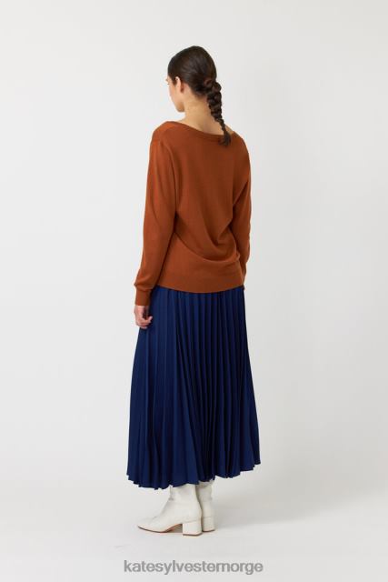 Kate Sylvester kvinner oscar jumper BP6F288 klær tobakk