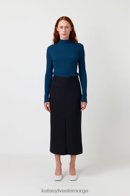 Kate Sylvester kvinner zora skinny rib BP6F37 klær marine