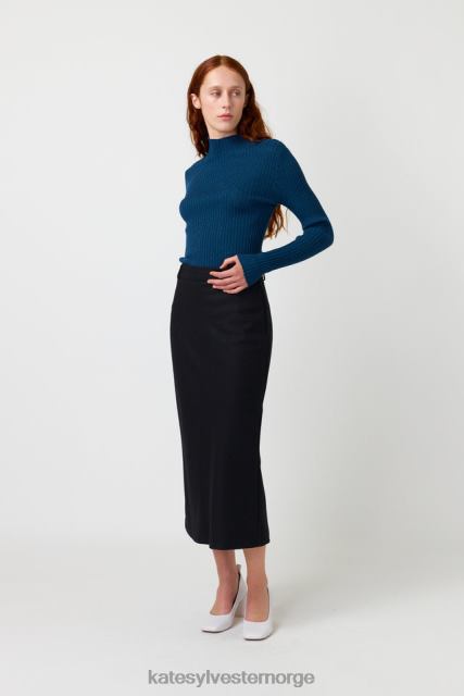 Kate Sylvester kvinner zora skinny rib BP6F37 klær marine