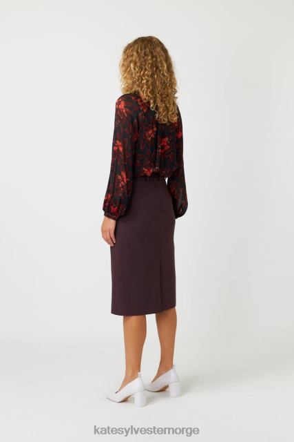 Kate Sylvester kvinner cordelia bluse BP6F178 klær Brann