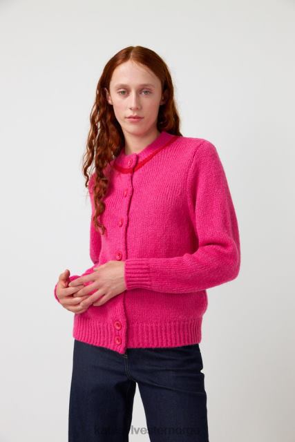 Kate Sylvester kvinner fluffy cardigan BP6F162 klær rosa