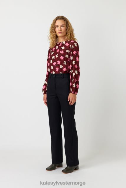 Kate Sylvester kvinner magnolia topp BP6F195 klær espresso