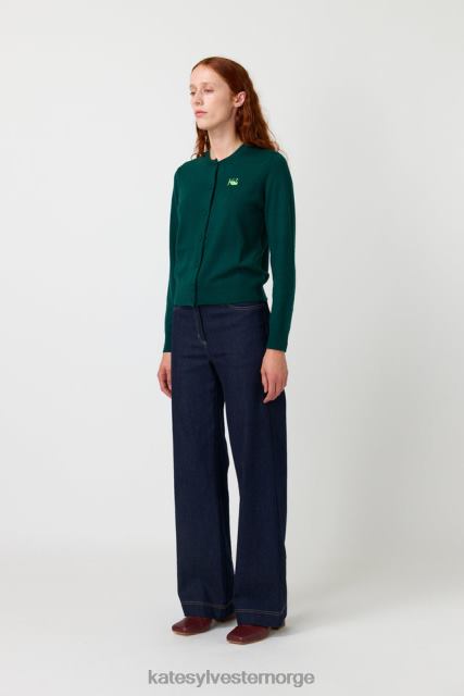 Kate Sylvester kvinner polly cardigan BP6F221 klær skog