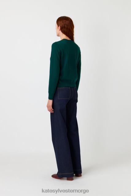 Kate Sylvester kvinner polly cardigan BP6F221 klær skog