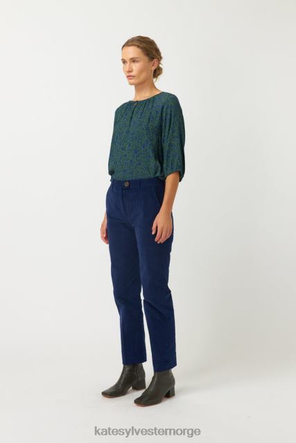 Kate Sylvester kvinner rosa smock topp BP6F31 klær smaragd