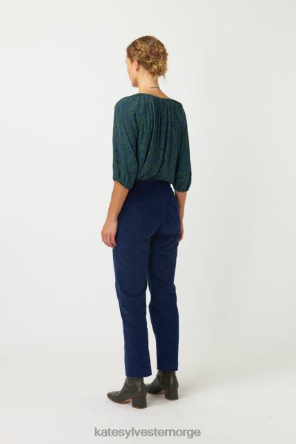 Kate Sylvester kvinner rosa smock topp BP6F31 klær smaragd