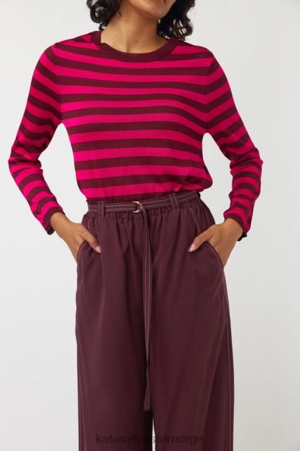 Kate Sylvester kvinner tammy jumper BP6F201 klær rosa stripe