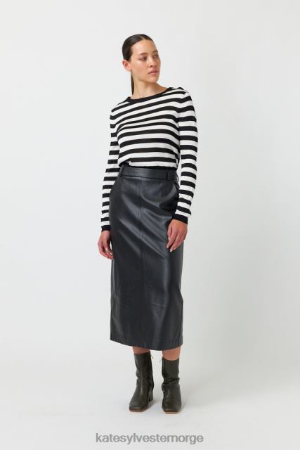 Kate Sylvester kvinner tammy jumper BP6F207 klær svart stripe