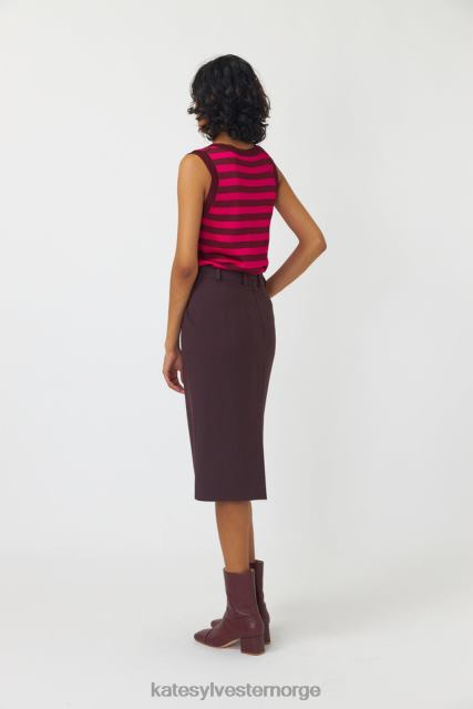 Kate Sylvester kvinner venetia tank BP6F203 klær rosa stripe