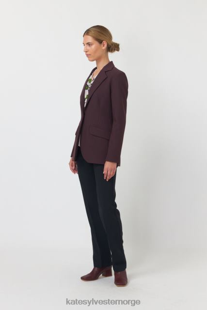 Kate Sylvester kvinner charles blazer BP6F279 klær mahogni