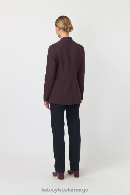 Kate Sylvester kvinner charles blazer BP6F279 klær mahogni