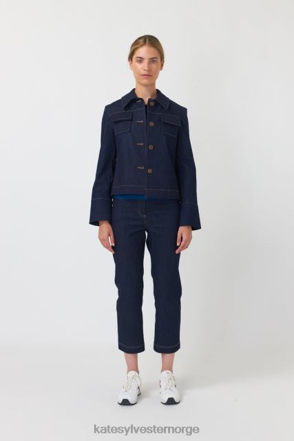 Kate Sylvester kvinner dongerijakke BP6F284 klær indigo