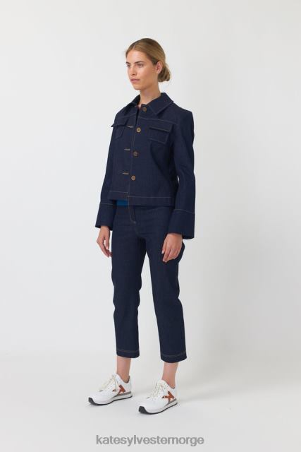 Kate Sylvester kvinner dongerijakke BP6F284 klær indigo