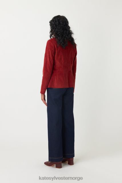Kate Sylvester kvinner ledning blazer BP6F55 klær murstein