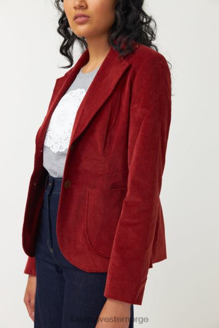Kate Sylvester kvinner ledning blazer BP6F55 klær murstein