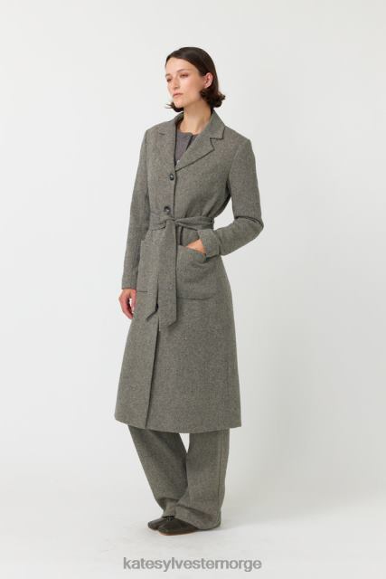 Kate Sylvester kvinner marlene frakk BP6F272 klær tweed