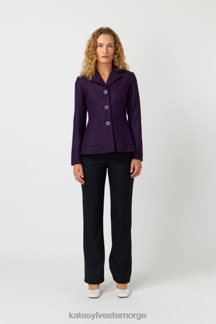 Kate Sylvester kvinner stella blazer BP6F267 klær lilla