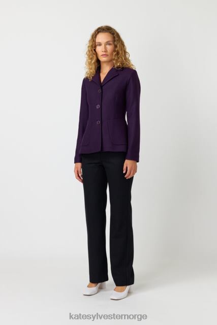 Kate Sylvester kvinner stella blazer BP6F267 klær lilla