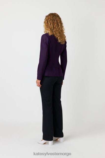 Kate Sylvester kvinner stella blazer BP6F267 klær lilla