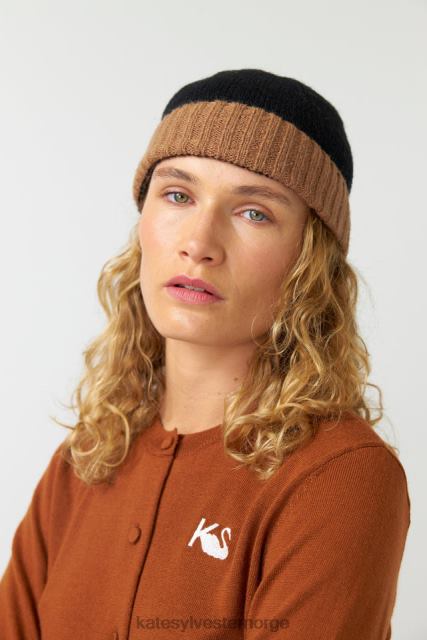 Kate Sylvester kvinner fluffy beanie BP6F304 tilbehør svart