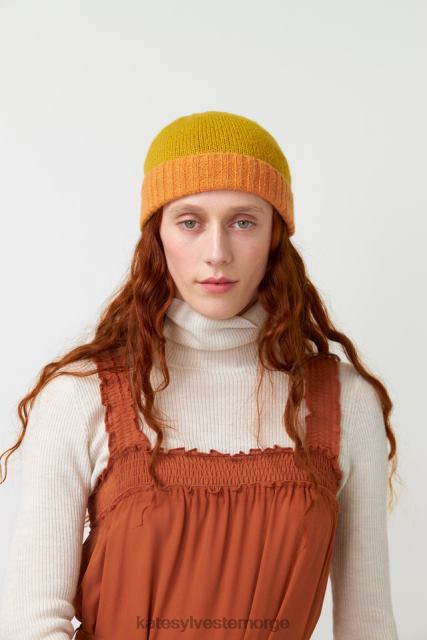 Kate Sylvester kvinner fluffy beanie BP6F308 tilbehør marmelade